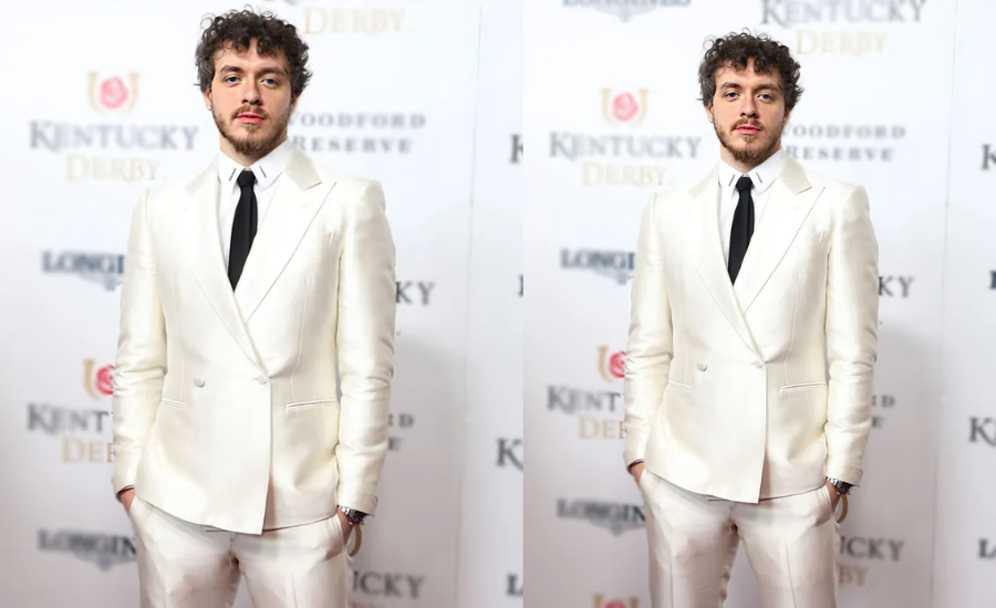 Jack Harlow In White Suit